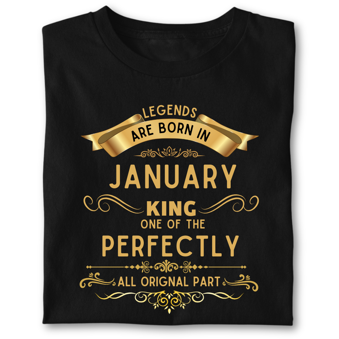 Legend king born IN JANUARY