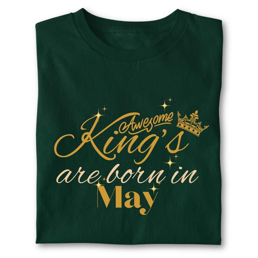 Awesome king are born in May