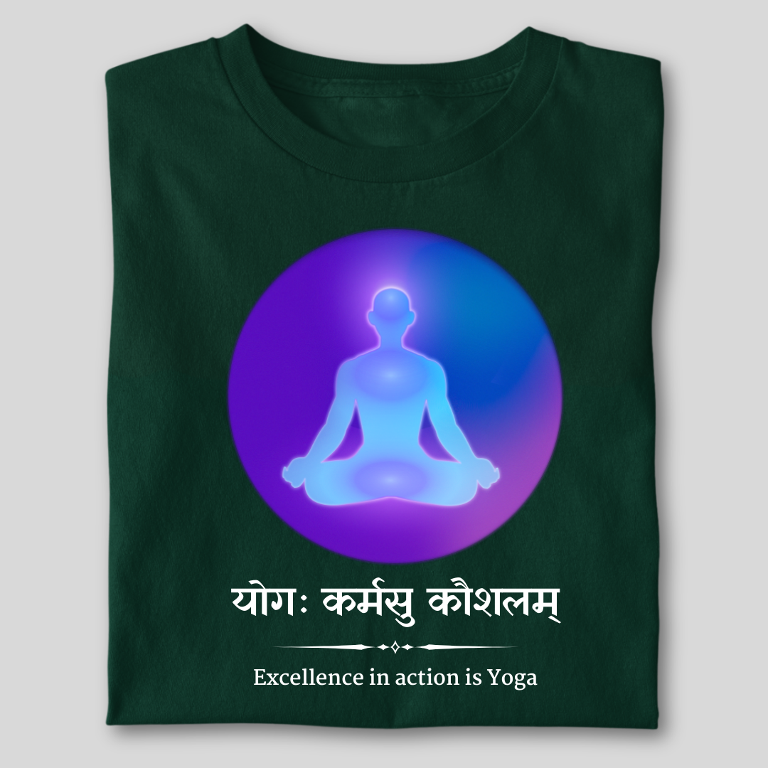 Yoga KARMSU KAUSHLAM ( EXCELLENCE IN ACTION IS YOGA )