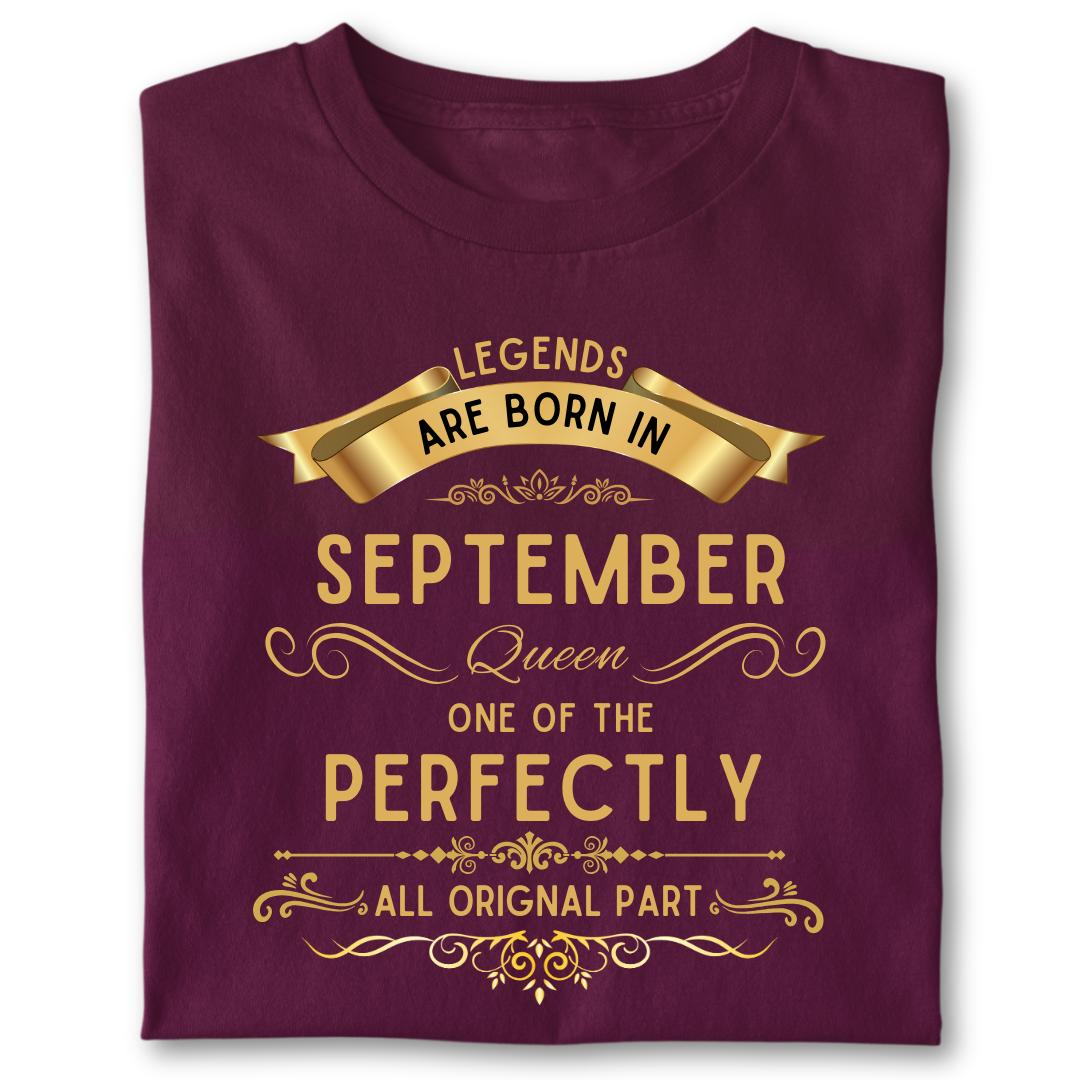 Legend queen born in SEPTEMBER