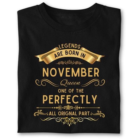 Legend queen born in NOVEMBER