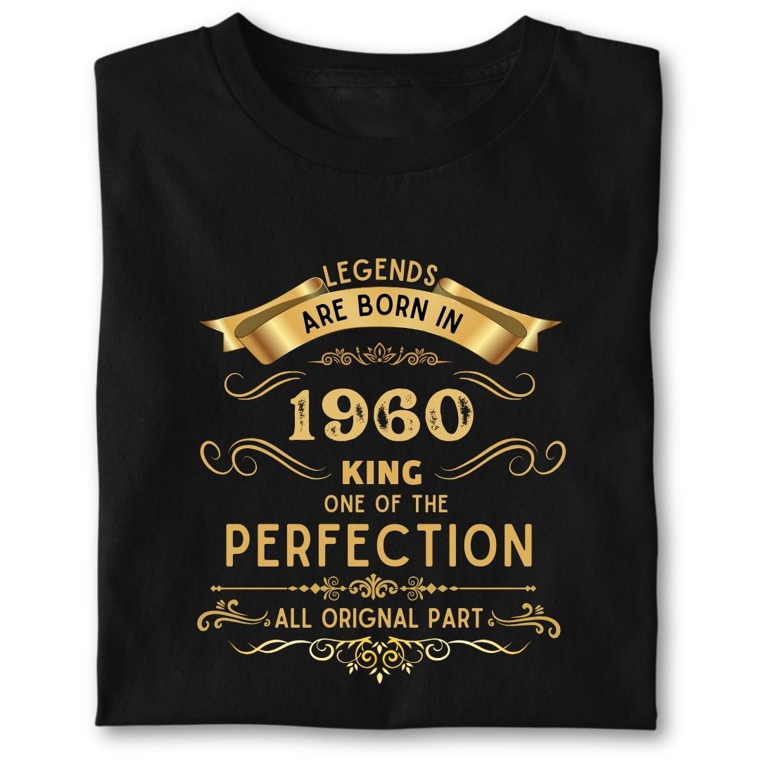 LEGENDS ARE BORN IN 1960 KING GOLDEN