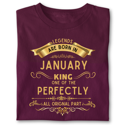 Legend king born IN JANUARY