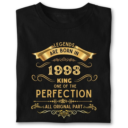 LEGENDS ARE BORN IN 1993 KING GOLDEN