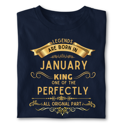 Legend king born IN JANUARY