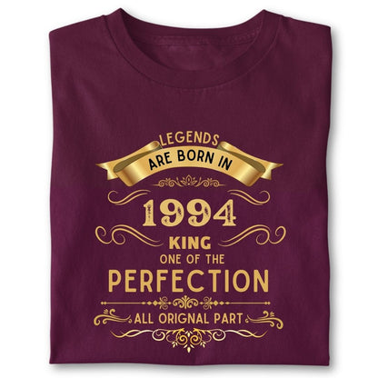 LEGENDS ARE BORN IN 1994 KING GOLDEN