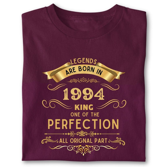 LEGENDS ARE BORN IN 1994 KING GOLDEN