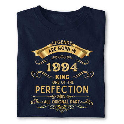 LEGENDS ARE BORN IN 1994 KING GOLDEN