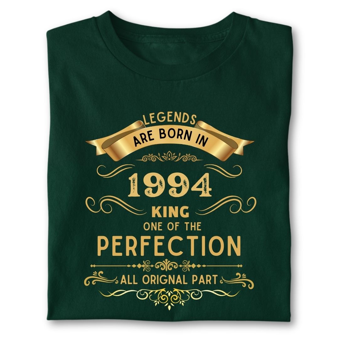 LEGENDS ARE BORN IN 1994 KING GOLDEN