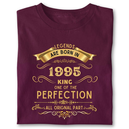 LEGENDS ARE BORN IN 1995 KING GOLDEN