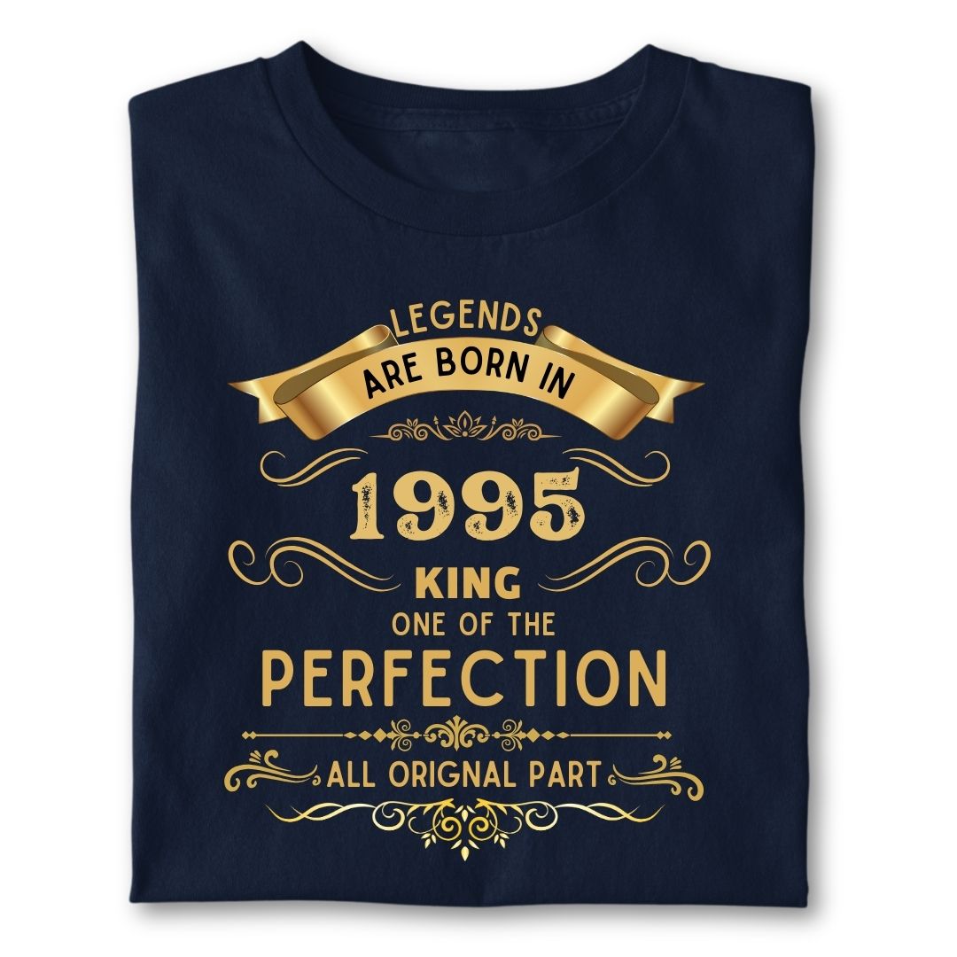 LEGENDS ARE BORN IN 1995 KING GOLDEN