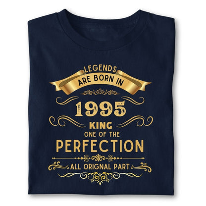 LEGENDS ARE BORN IN 1995 KING GOLDEN