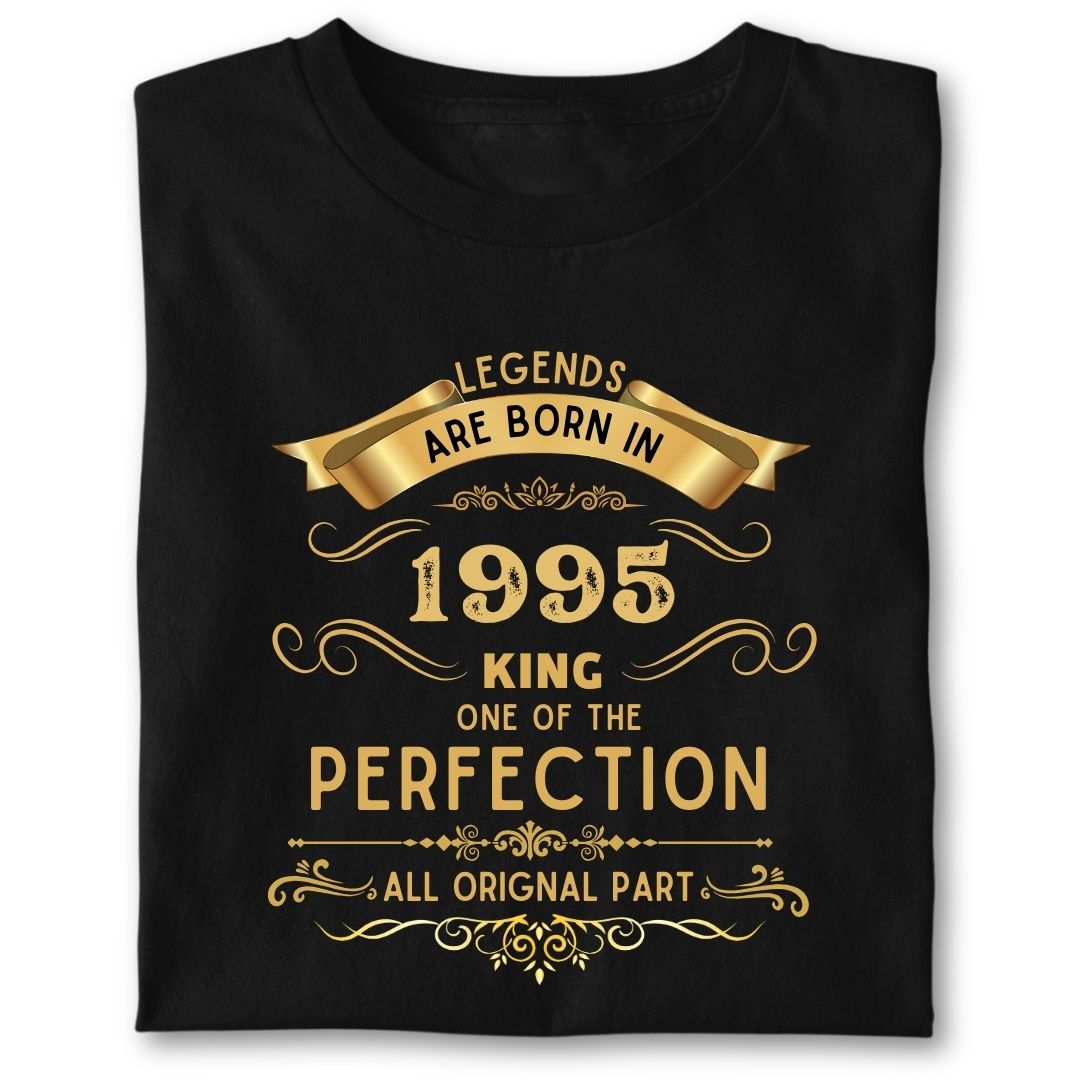 LEGENDS ARE BORN IN 1995 KING GOLDEN