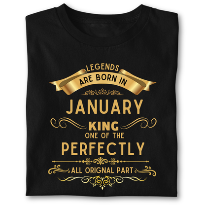 Legend king born IN JANUARY