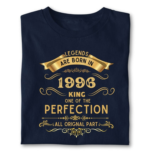 LEGENDS ARE BORN IN 1996 KING GOLDEN