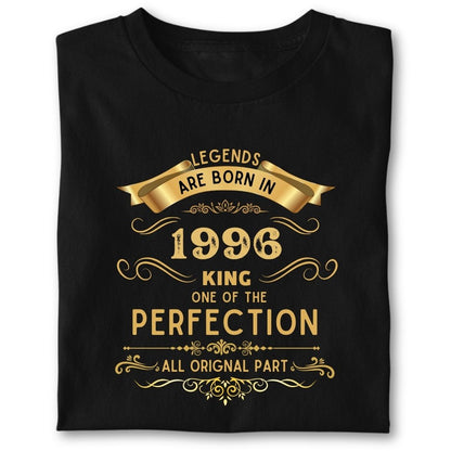 LEGENDS ARE BORN IN 1996 KING GOLDEN