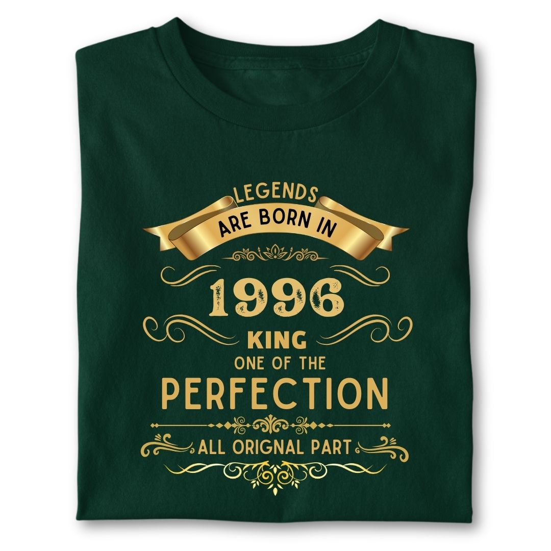 LEGENDS ARE BORN IN 1996 KING GOLDEN