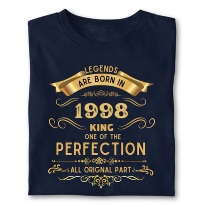 LEGENDS ARE BORN IN 1998 KING GOLDEN