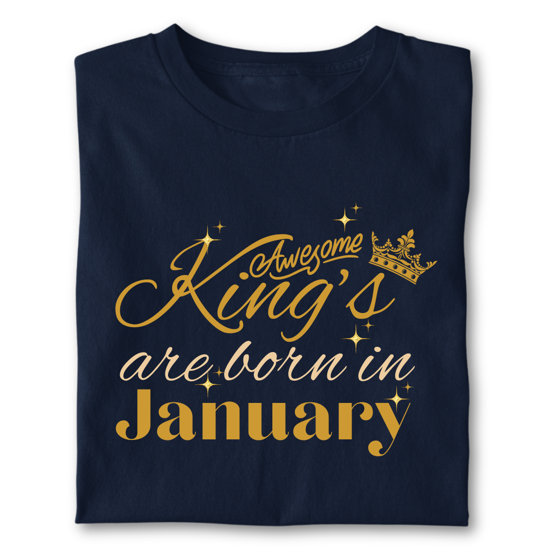 Awesome king are born in January