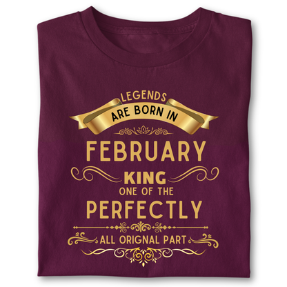 Legend king born IN FEBRUARY