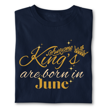 Awesome king are born in June