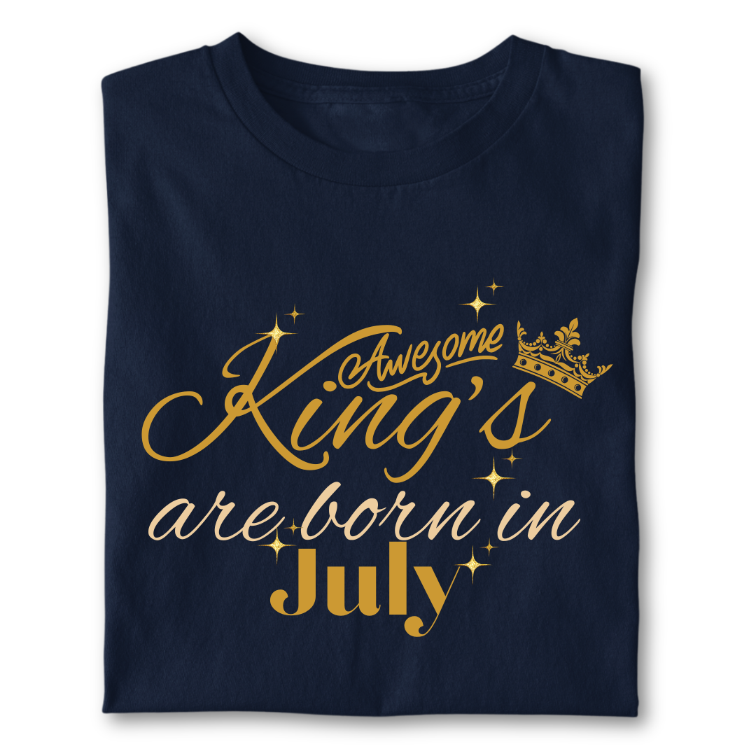 Awesome king are born in JULY