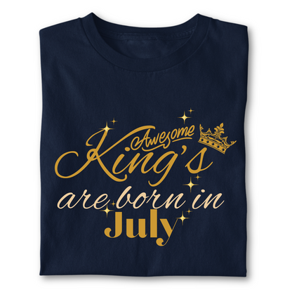 Awesome king are born in JULY