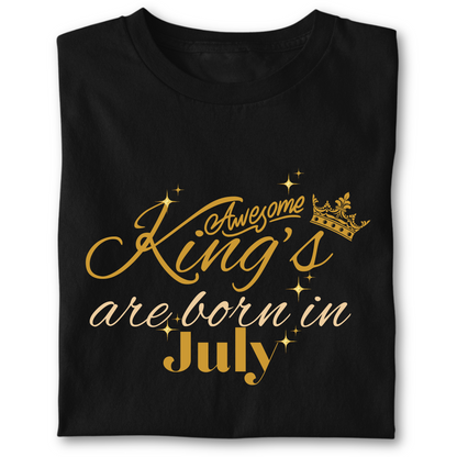 Awesome king are born in JULY