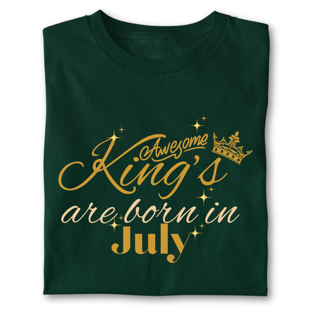 Awesome king are born in JULY