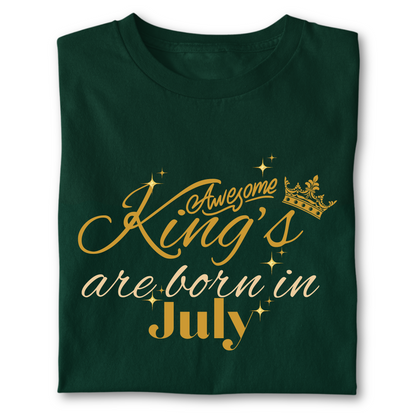 Awesome king are born in JULY