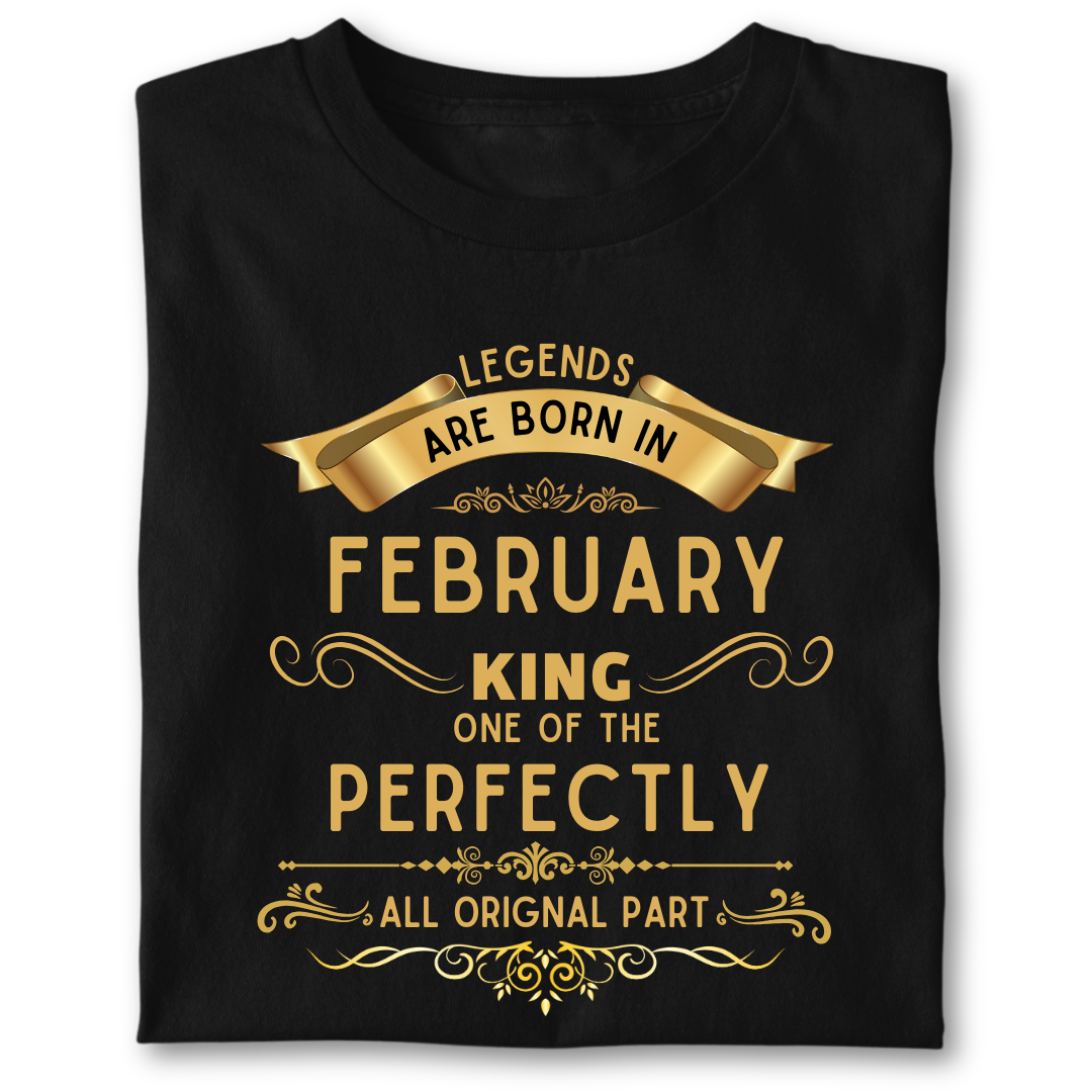 Legend king born IN FEBRUARY