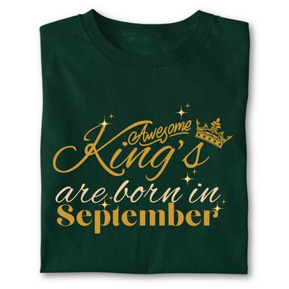 Awesome king are born in September