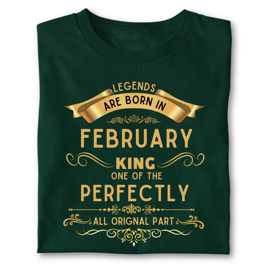 Legend king born IN FEBRUARY