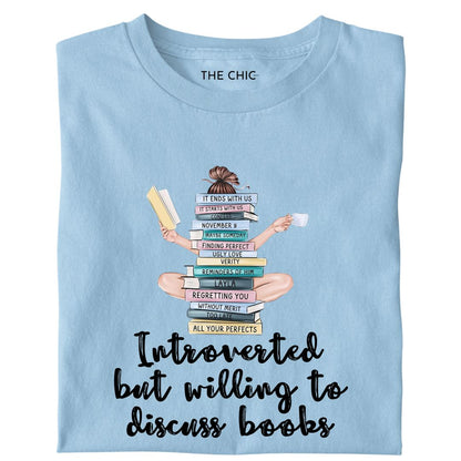 WILLING TO DISCUSS BOOK
