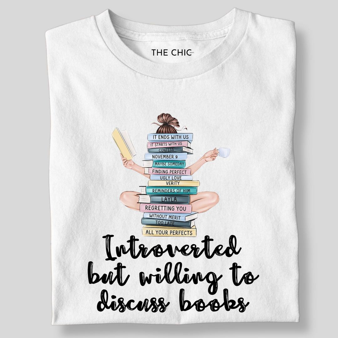 WILLING TO DISCUSS BOOK