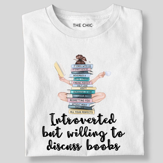 WILLING TO DISCUSS BOOK