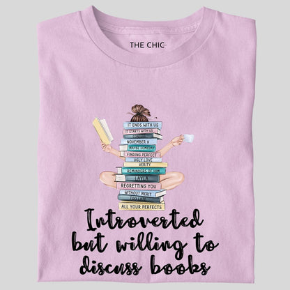 WILLING TO DISCUSS BOOK