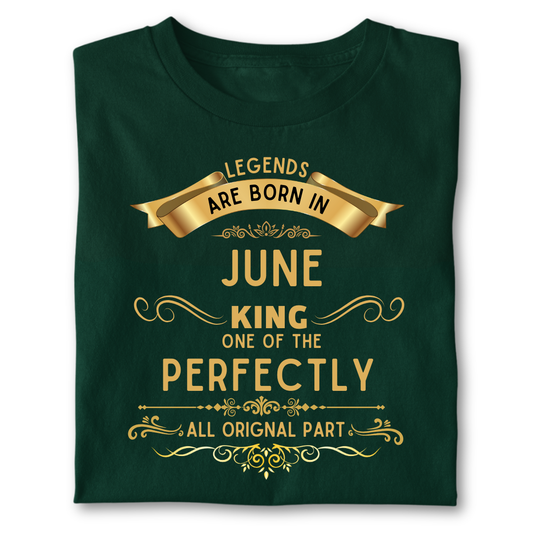 Legend king born IN JUNE