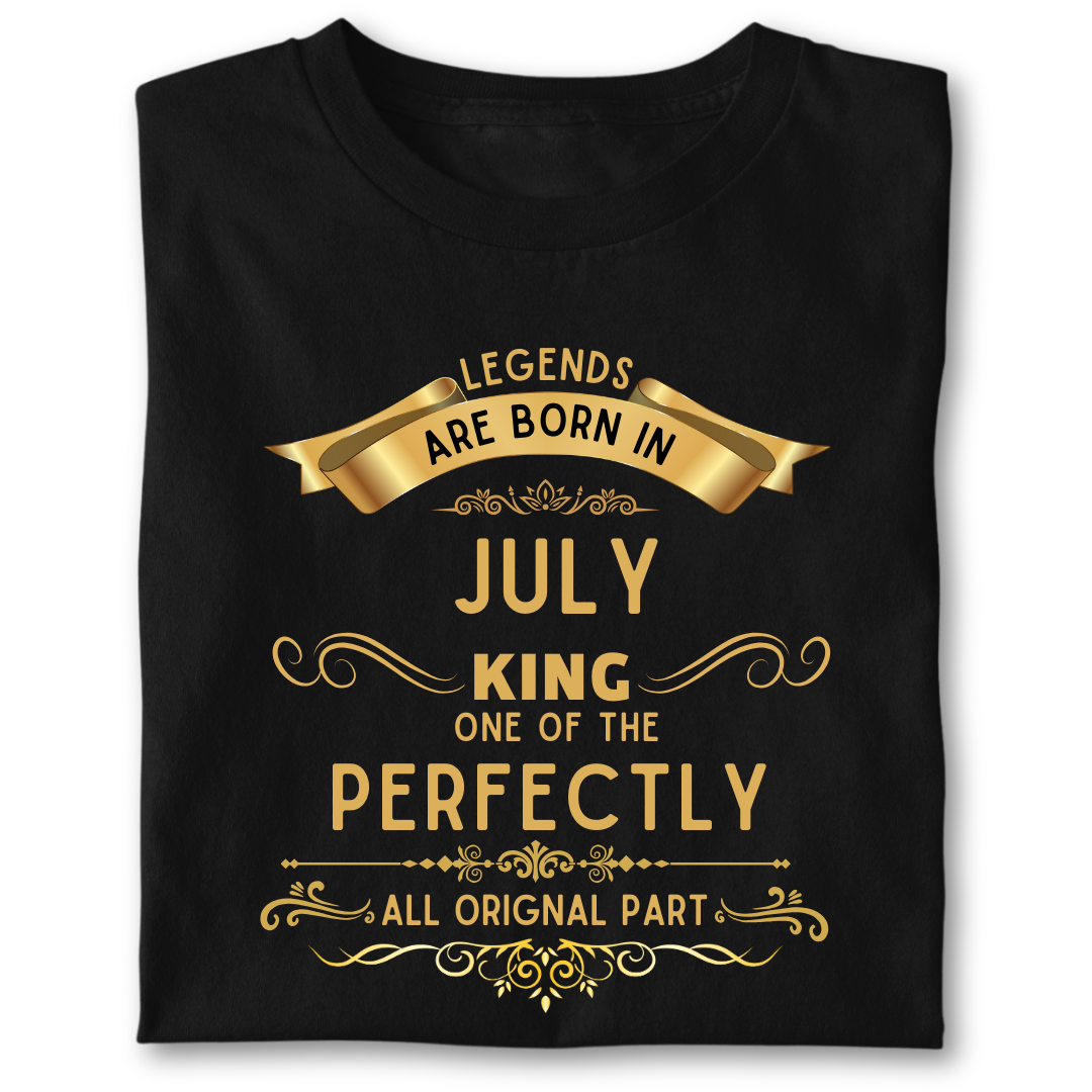 Legend king born IN JULY