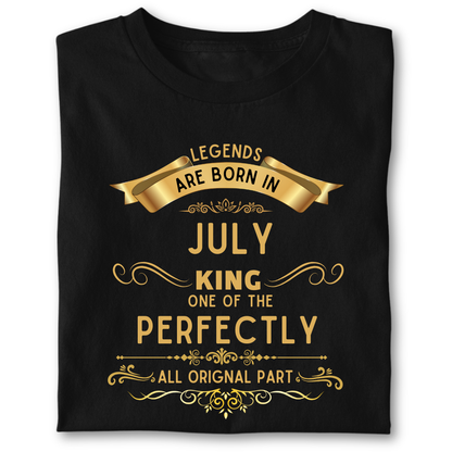 Legend king born IN JULY