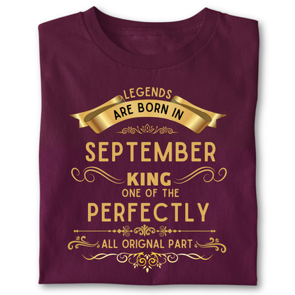 Legend king born IN SEPTEMBER