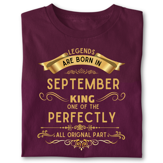 Legend king born IN SEPTEMBER