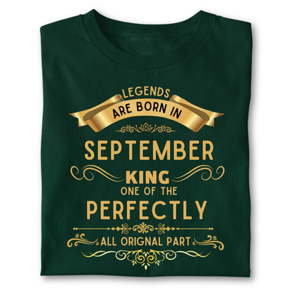 Legend king born IN SEPTEMBER