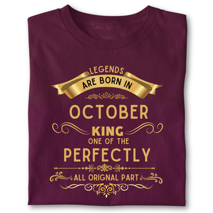 Legend king born IN OCTOBER