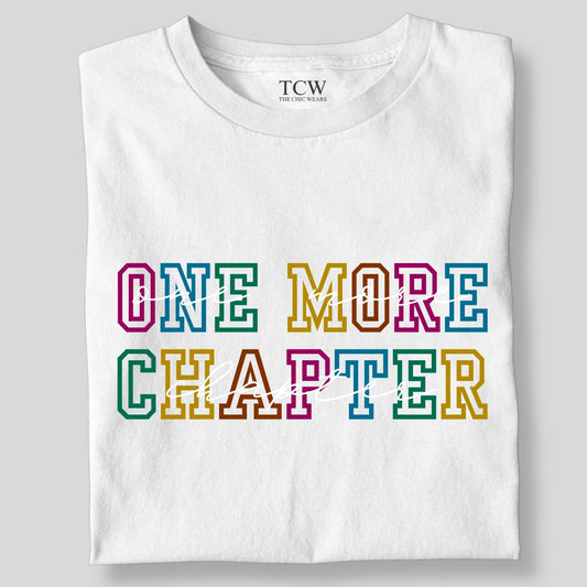 ONE MORE CHAPTER COLOURFULL