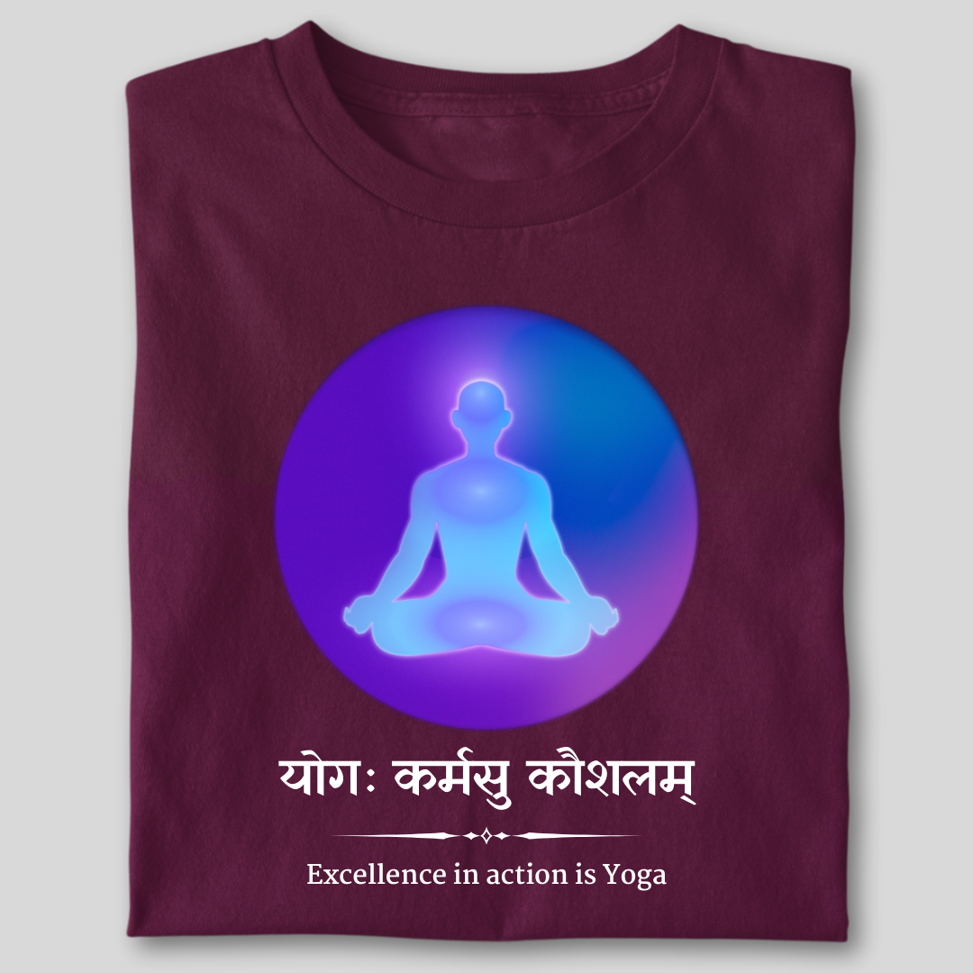 Yoga KARMSU KAUSHLAM ( EXCELLENCE IN ACTION IS YOGA )
