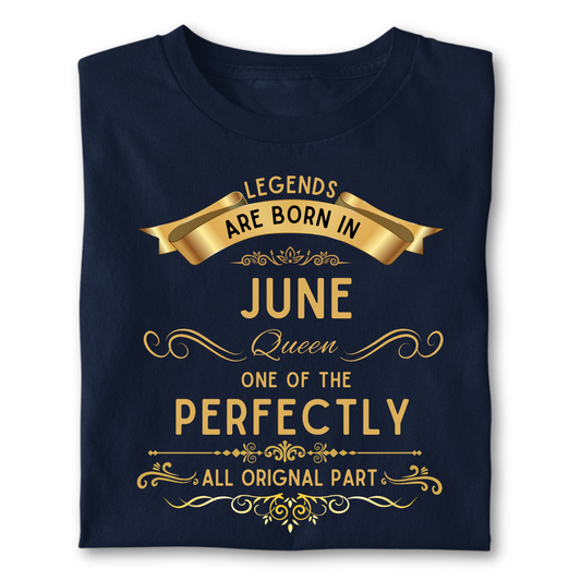 Legend queen born in JUNE
