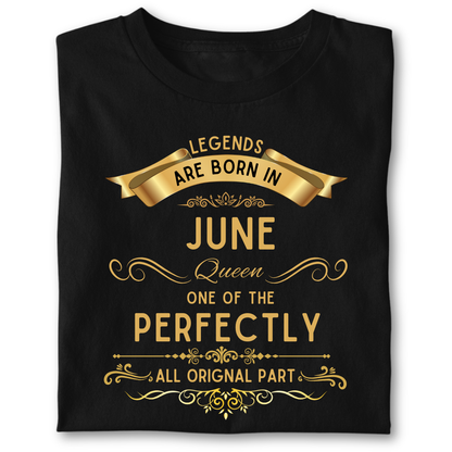 Legend queen born in JUNE