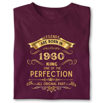 LEGENDS ARE BORN IN 1960 KING GOLDEN