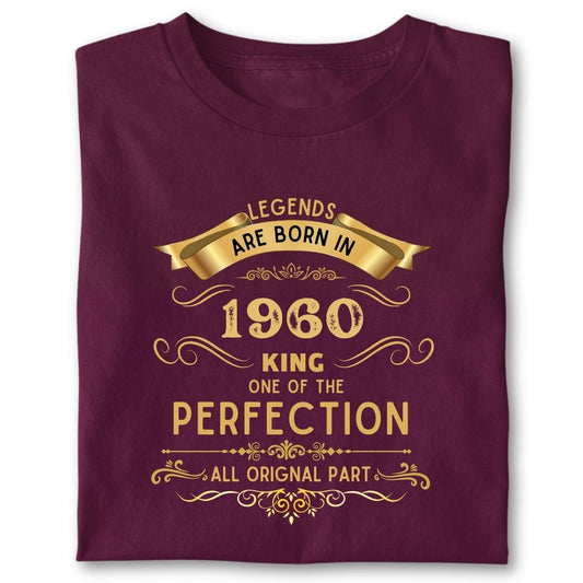 LEGENDS ARE BORN IN 1960 KING GOLDEN